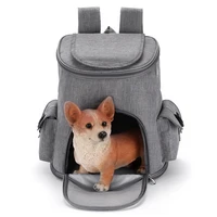 new pet carrier dog cat backpack outdoor travel portable folding mesh breathable backpacks puppy supplies