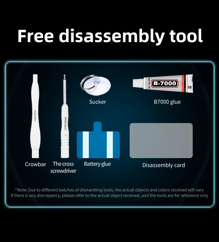 Аккумулятор NOHON для OnePlus 10R ACE 2V 2Pro 3 ACE3 K10 One Plus 1+ Аккумуляторы BLP925 BLP921 BLPA09 BLPA33