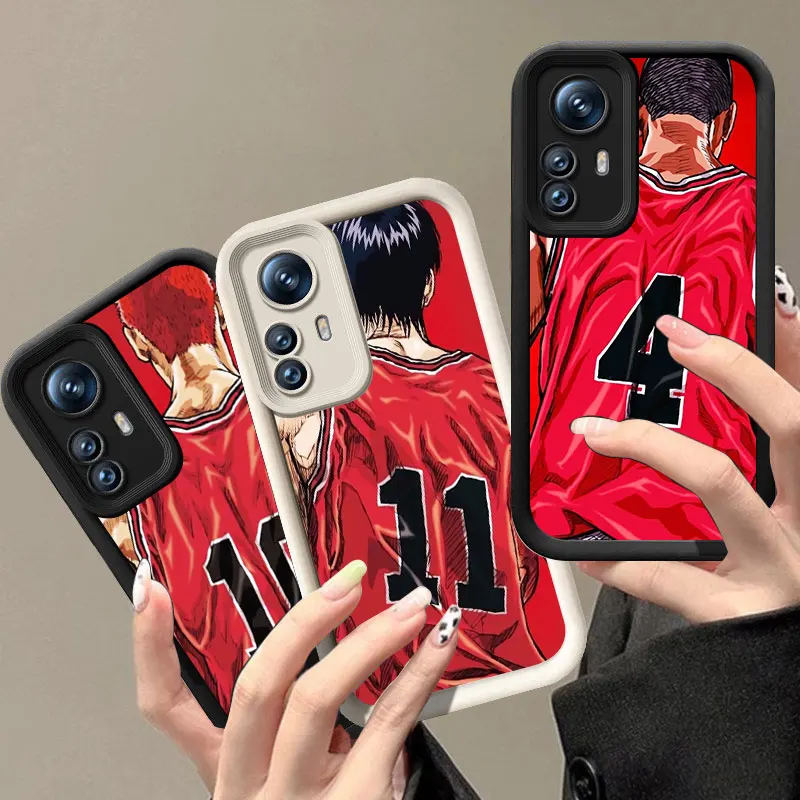 Чехол для телефона Anime SLAM DUNK Xiaomi POCO X3 X4 NFC F3 GT M3 M4 M6 X5 Pro X6 5G C31 C65 F4 F5