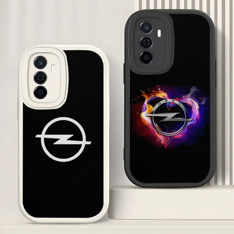 

OPEL Logo Car For OPPO Reno 6 Pro Find X3 Neo X5 A76 A93 A55 A72 K9 K9S Telefoon Cover