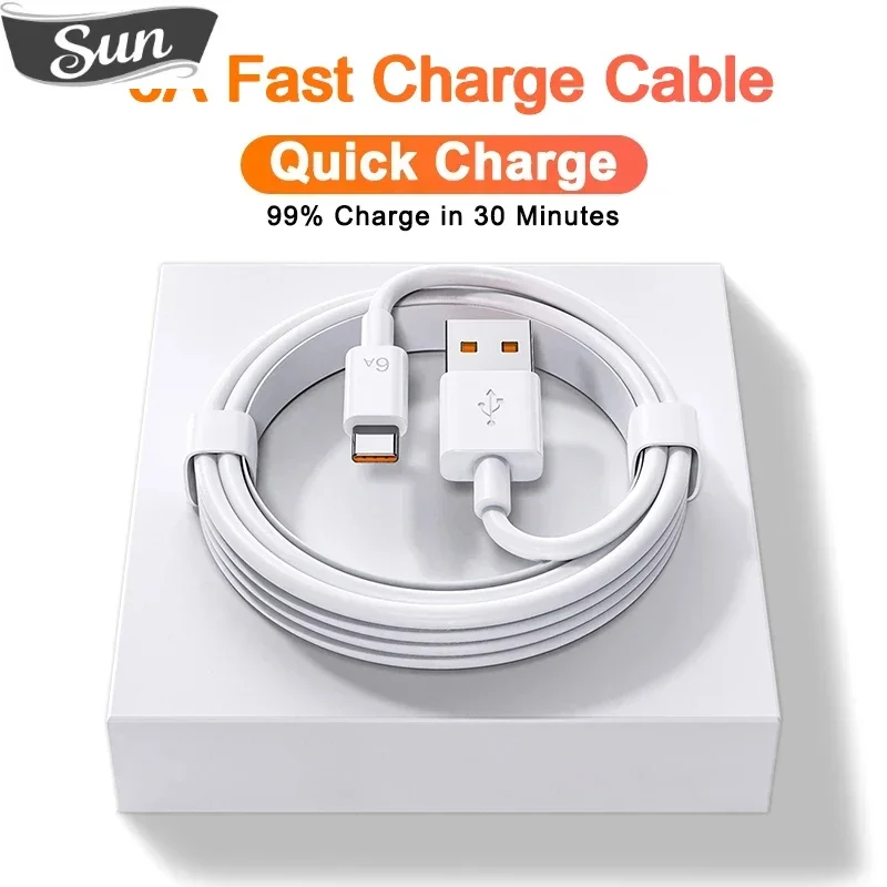 Кабель USB Type C для Xiaomi 6A быстрая зарядка 12T 11T 13 14 Pro Ultra Redmi Note 10 11 12