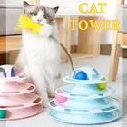 34 уровней, игрушка для кошек, башня, треки, игрушки для кошек, Интерактивная игрушка для кошек, умная фотография, табличка для кошек, башня, фототуннель