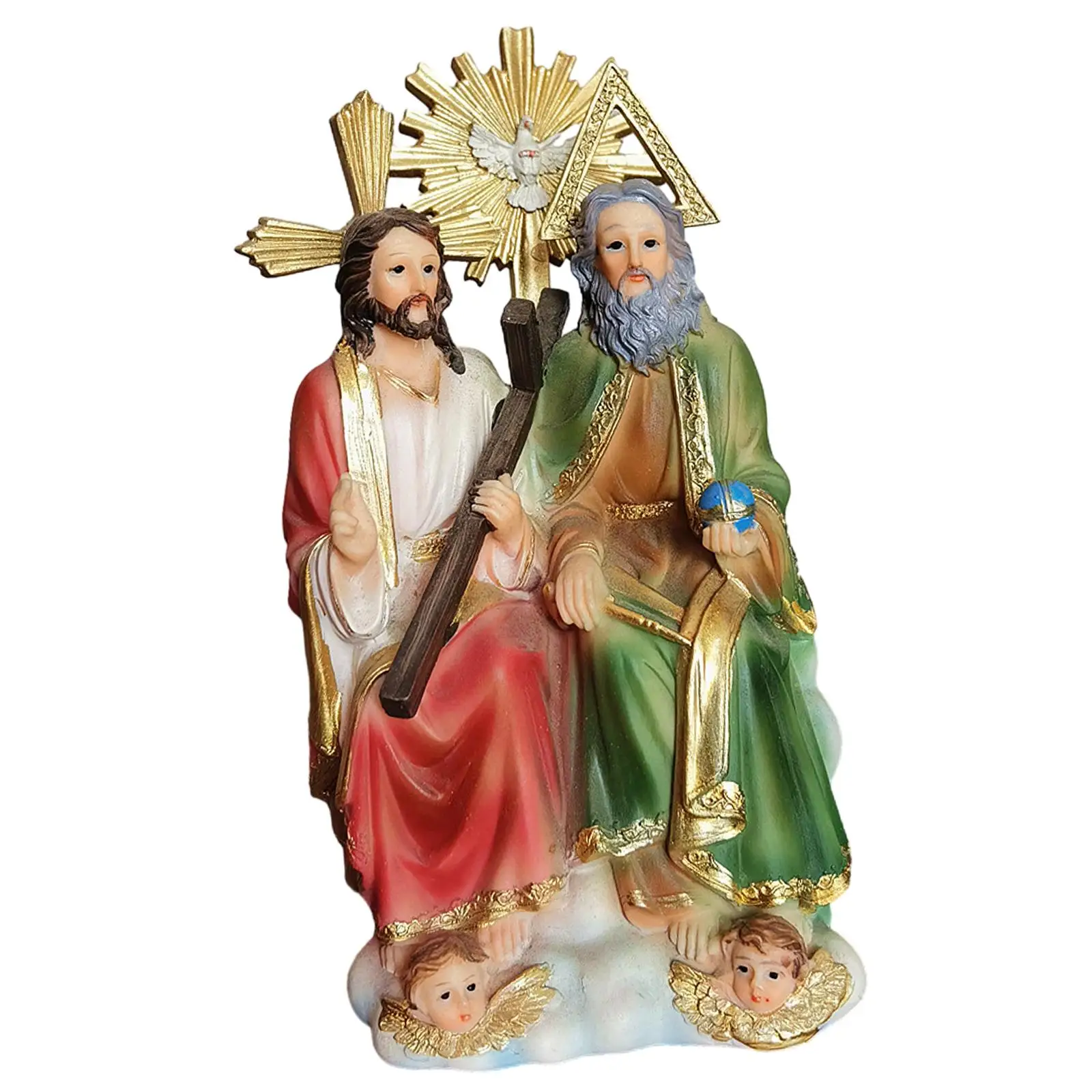 

Религиозная фигура статуя дисплей ремесла Декор статуя религиозный подарок Коллекционная религиозная скульптура для автомобиля стол домашний стол Полка