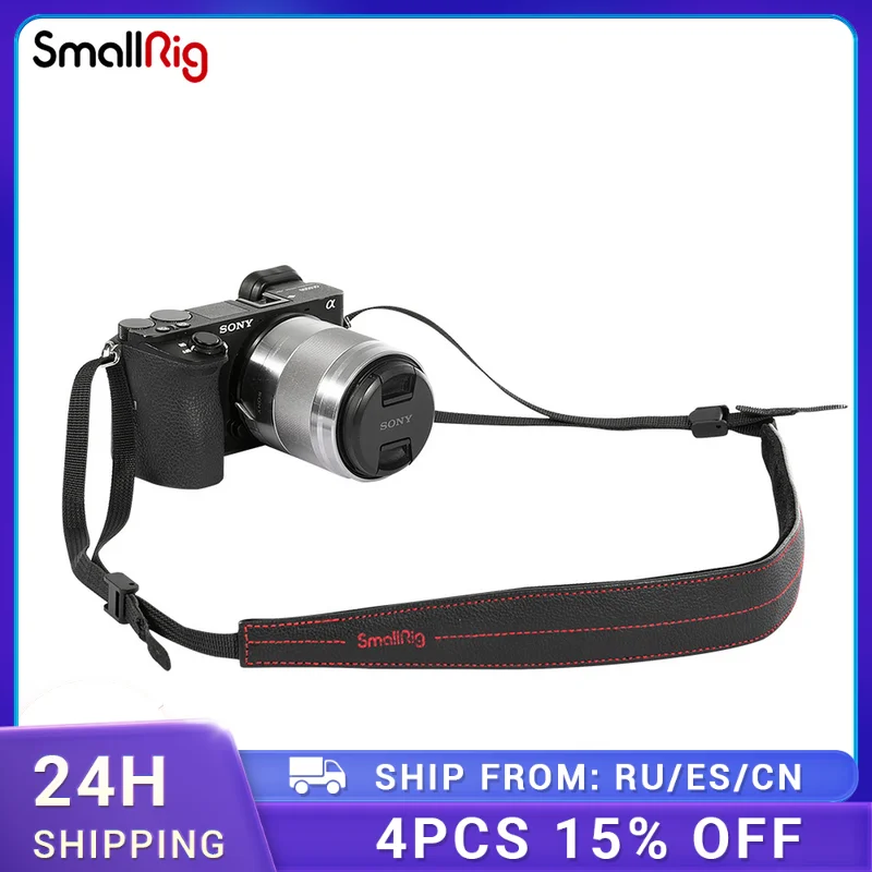 

SmallRig Neck Strap Lite For compact & mirrorless cameras With Dual quick-release buckles & 3/8" adjustable Nylon webbings- 2794