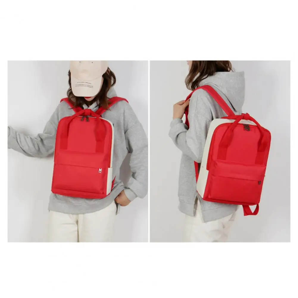 

Durable Students Backpack Strong Load Bearing Kids Backpack Canvas Casual Pupil Schoolbag Bookbag Book Stationery Storage