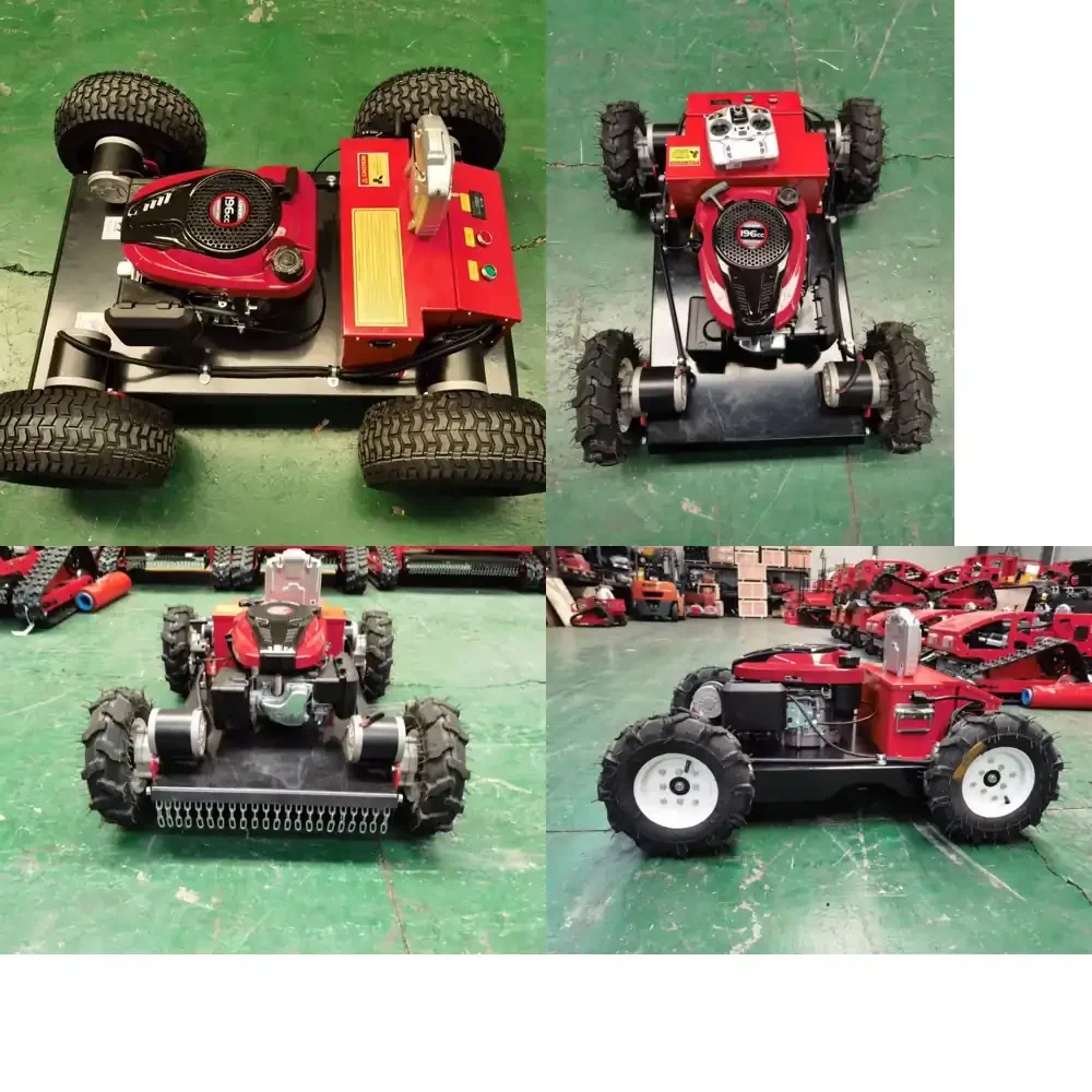 Фото Газонокосилка с дистанционным управлением HT550 с двигателем LONCIN 196CC №1
