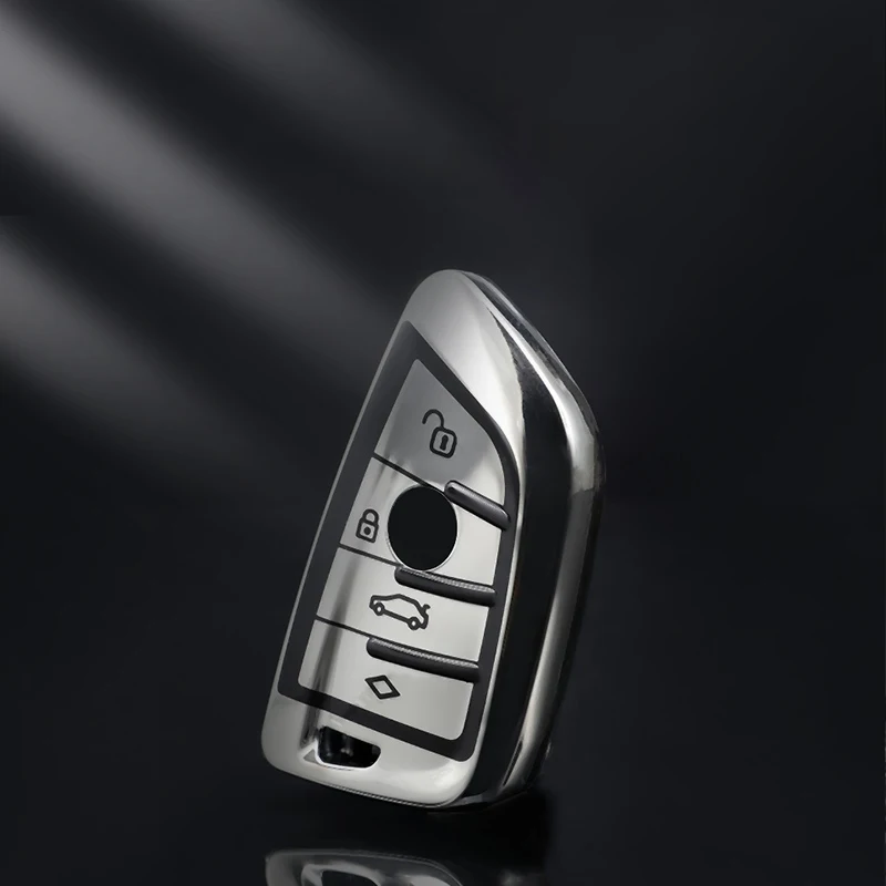 

NewCar Key Cover For BMW Key Case X3 X1 X5 X6 Auto Key Shell 7 Series 3 Series For BMW Automotive Accessories Bag Ring