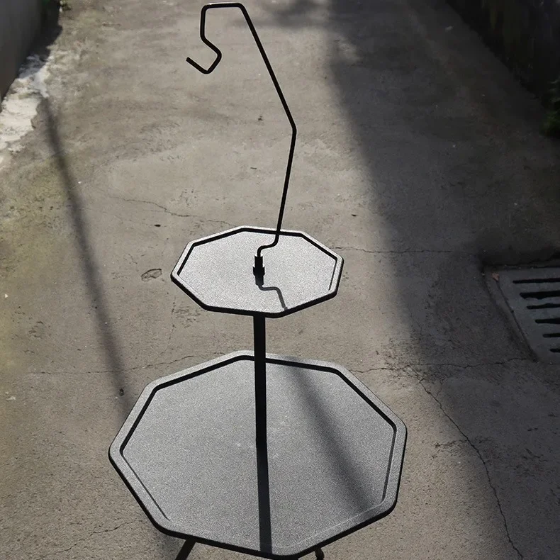 ABS Открытый Портативный Складной Подъемный Круглый Стол Треугольная Поддержка