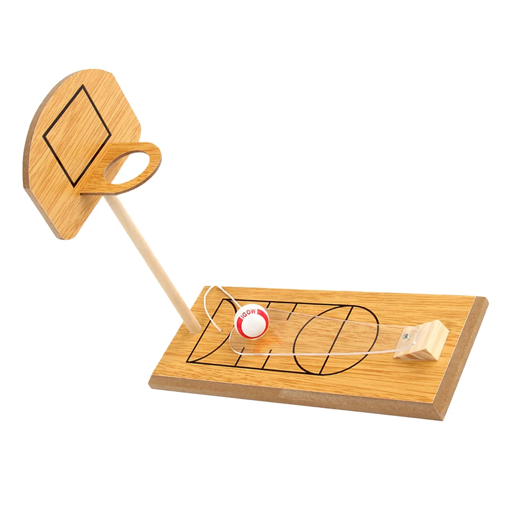 

Basketballgame Shooting Table Mini Desktop Finger Wooden Arcade Games Toys Handheld Basketshootouthoop Tabletop Kids