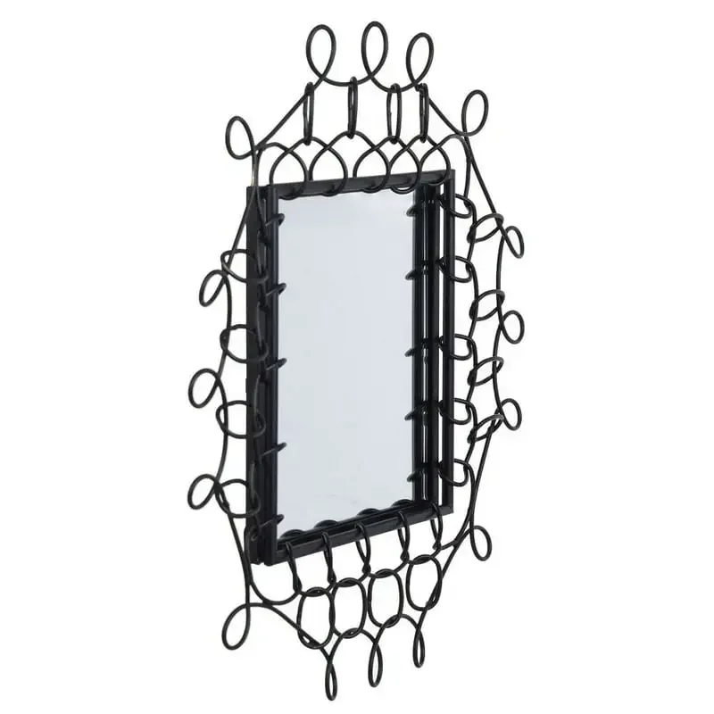 

Large Streamline Mirror Black