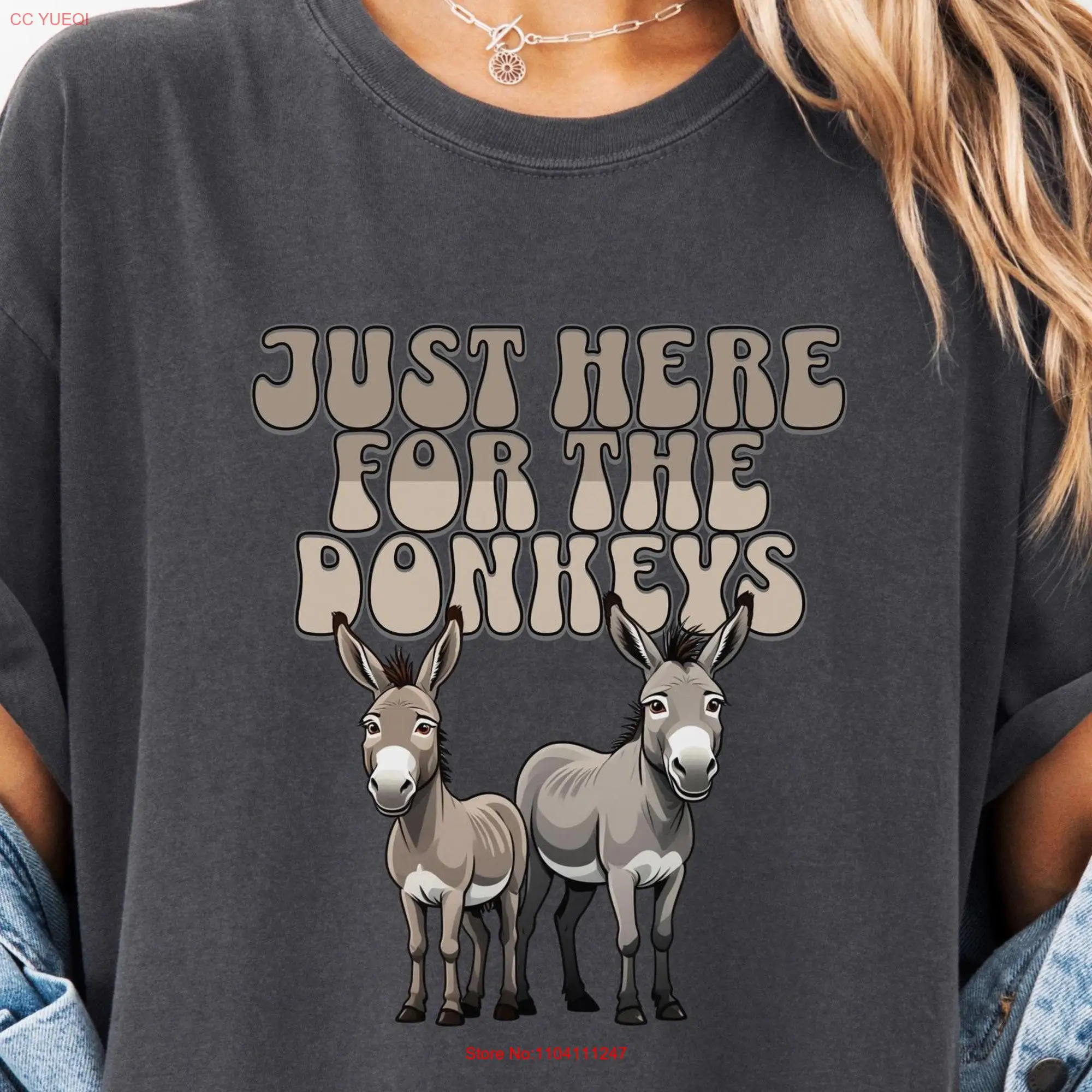 Футболка с изображением милого осла удобные цвета идеальные повседневные