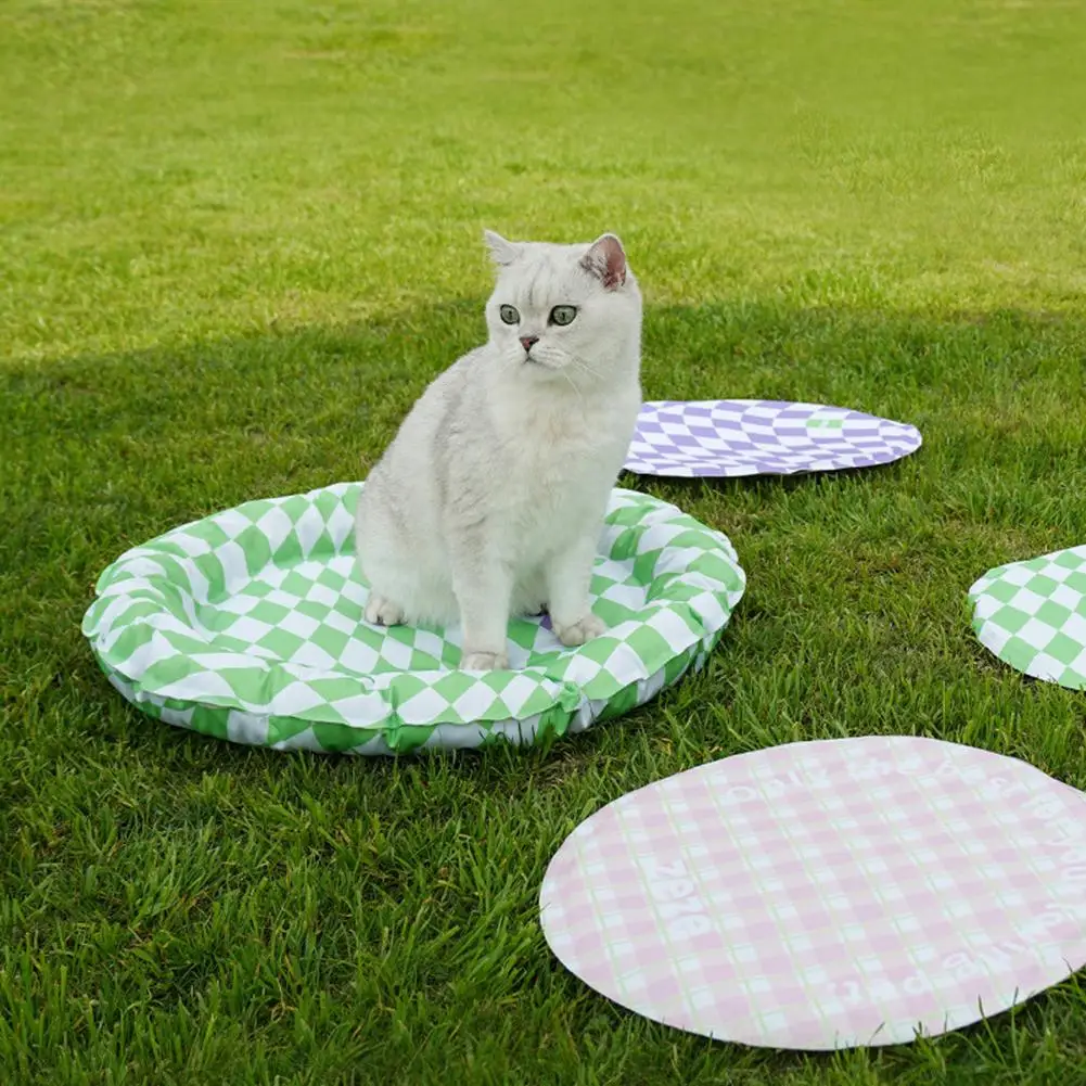 

Коврик для питомца в клетку, удобный дышащий нескользящий спальный коврик, моющийся диван, аксессуары для собак и кошек, на лето