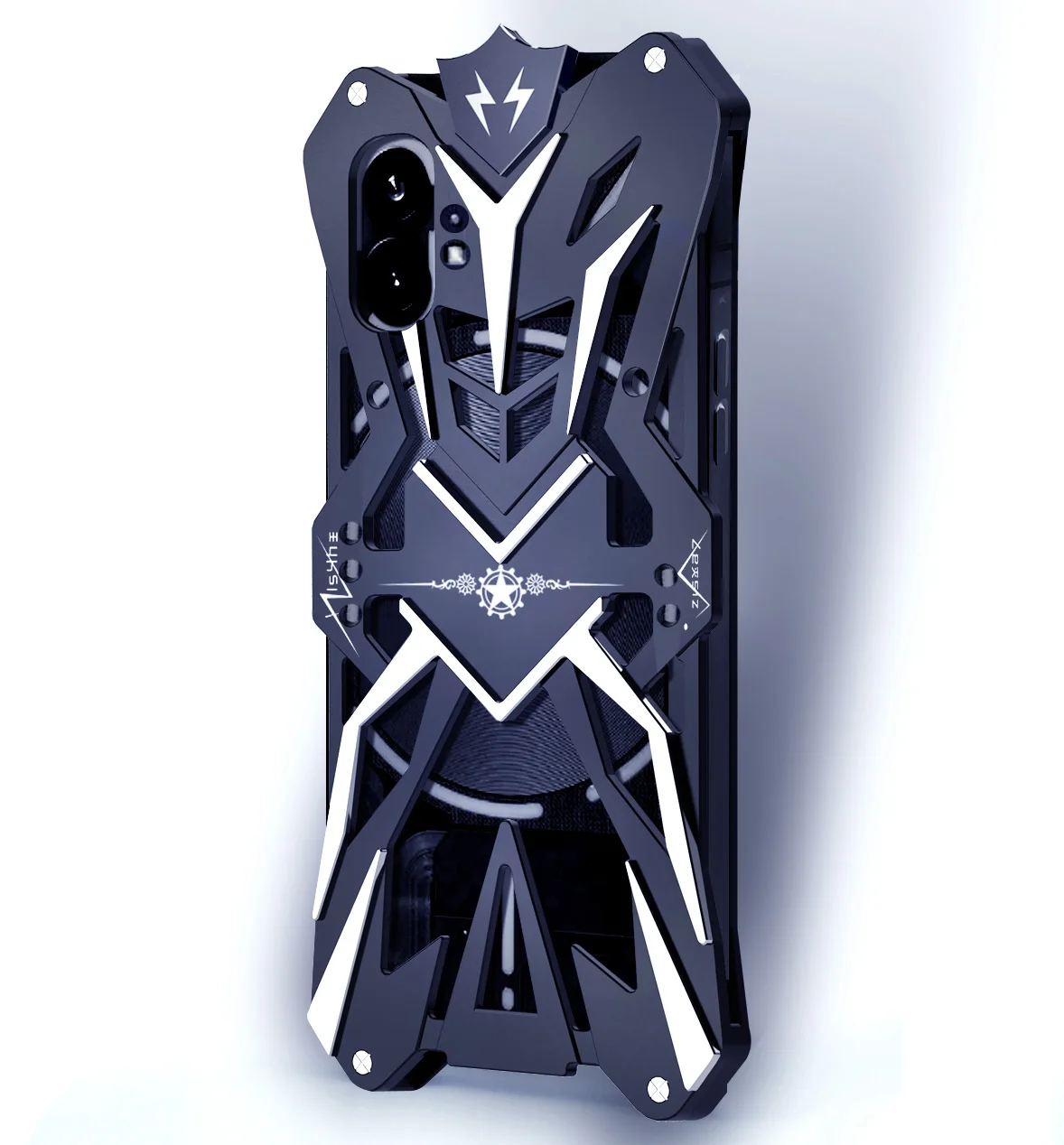 Оригинальные Роскошные усиленные металлические алюминиевые Чехлы Zimon Тор для