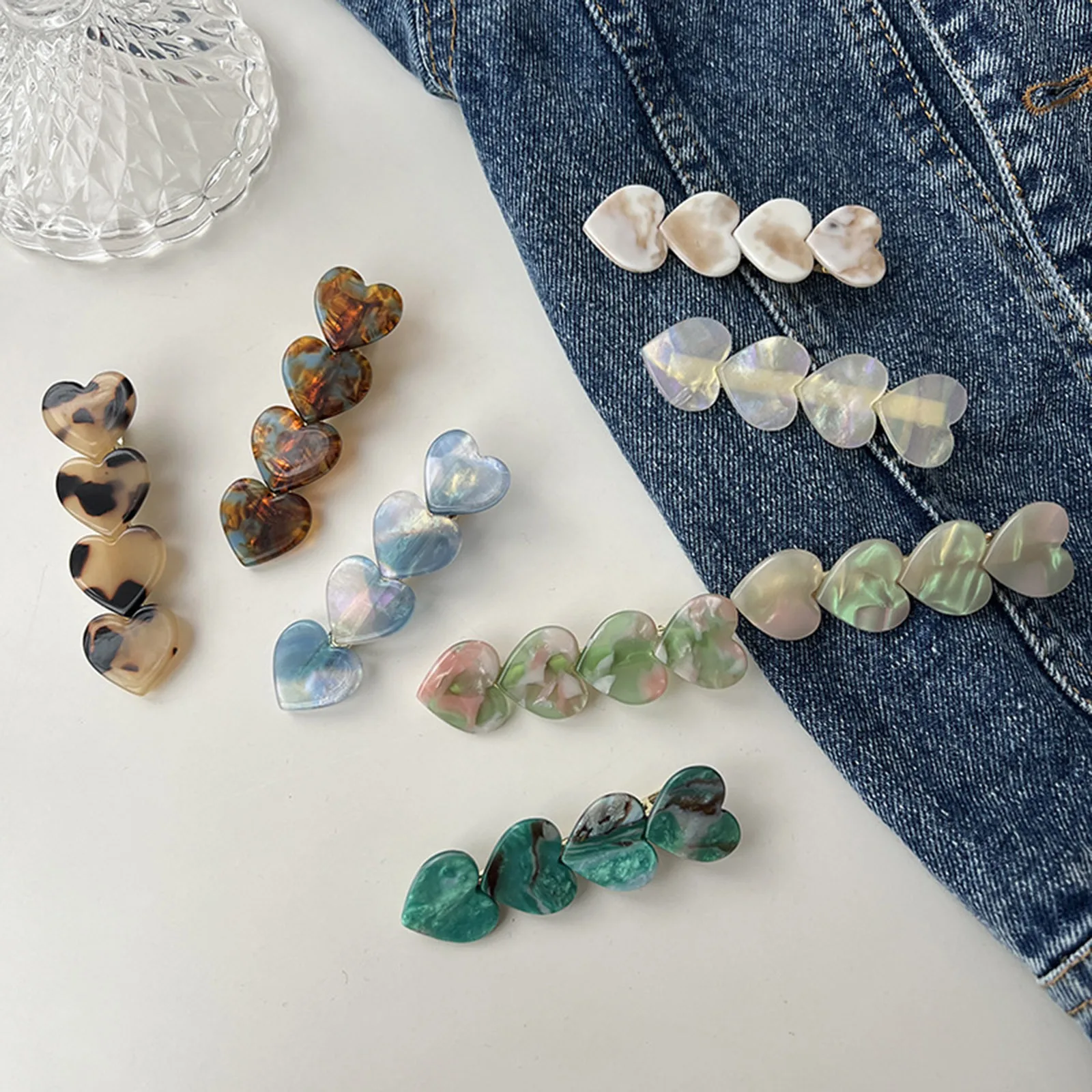 

1PC Cute Hair Clips For Girl Women Acrylic Hairpin Side Head Jewelry Women Fashion Hair Clip 2022