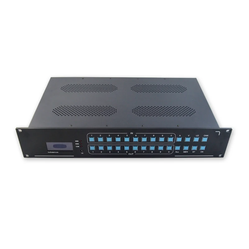 

HighTek HK-M8T8 8x8 support DVI input up to 1080P dvi splitter switcher DVI matrix switch