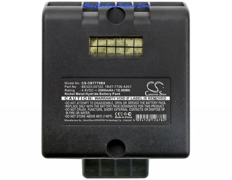 Аккумулятор Cameron Sino 2500 мАч 1BAT-7706-A201 BE023-00122 (ЧЕРНЫЙ или КРАСНЫЙ) для Cattron Theimeg LRC LRC-L
