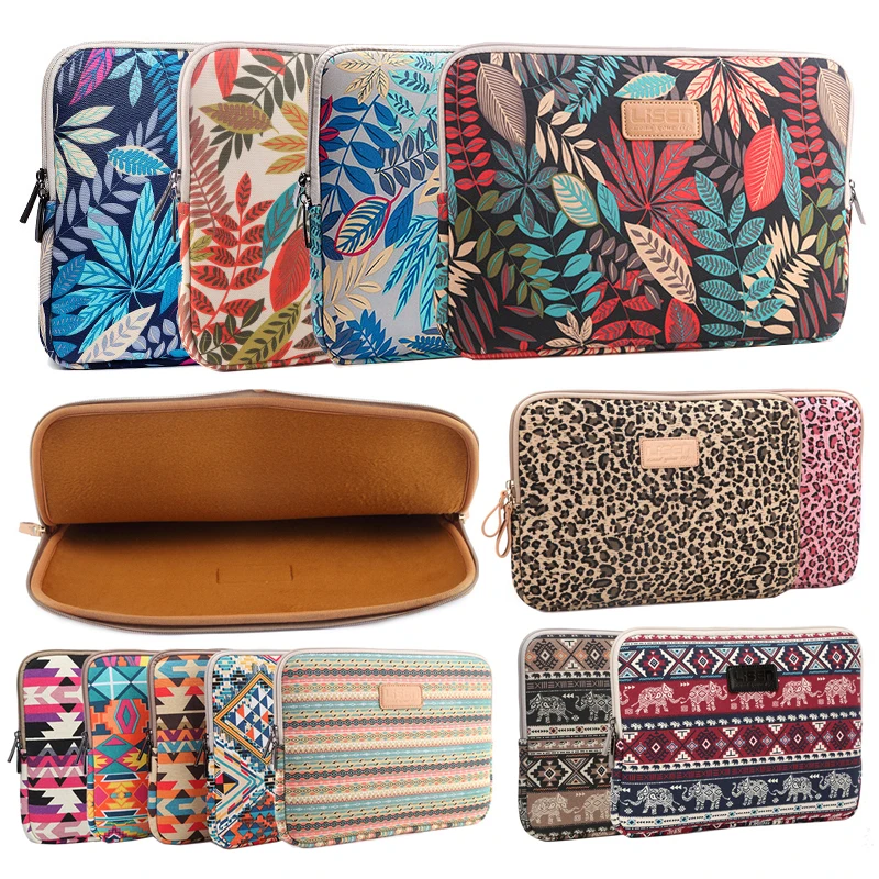 

Laptop Bag 15 6 inches Sleeve Liner For MacBook Air 13 Case 2020 Pro 15 M1 14 16 2021 11 12 15.6 inch HP Shockproof Notebook Bag