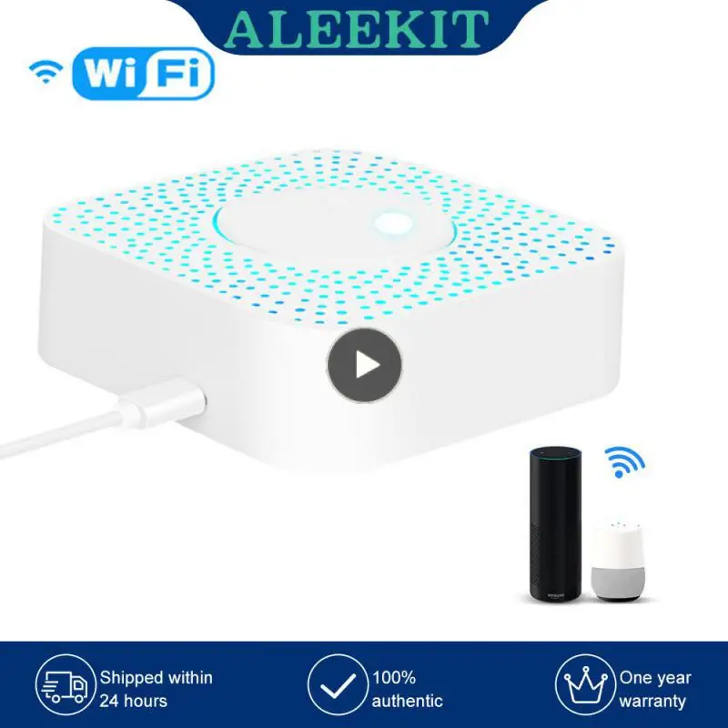 

1/2/3PCS Smart Home Natural Gas Sensor Fire Protection Wifi Smart Lpg Gas Alarm Detector Wifi Smoke Detector