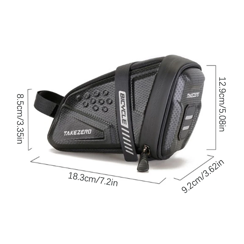 Модная водонепроницаемая сумка на седло для велосипеда сумки дорожного