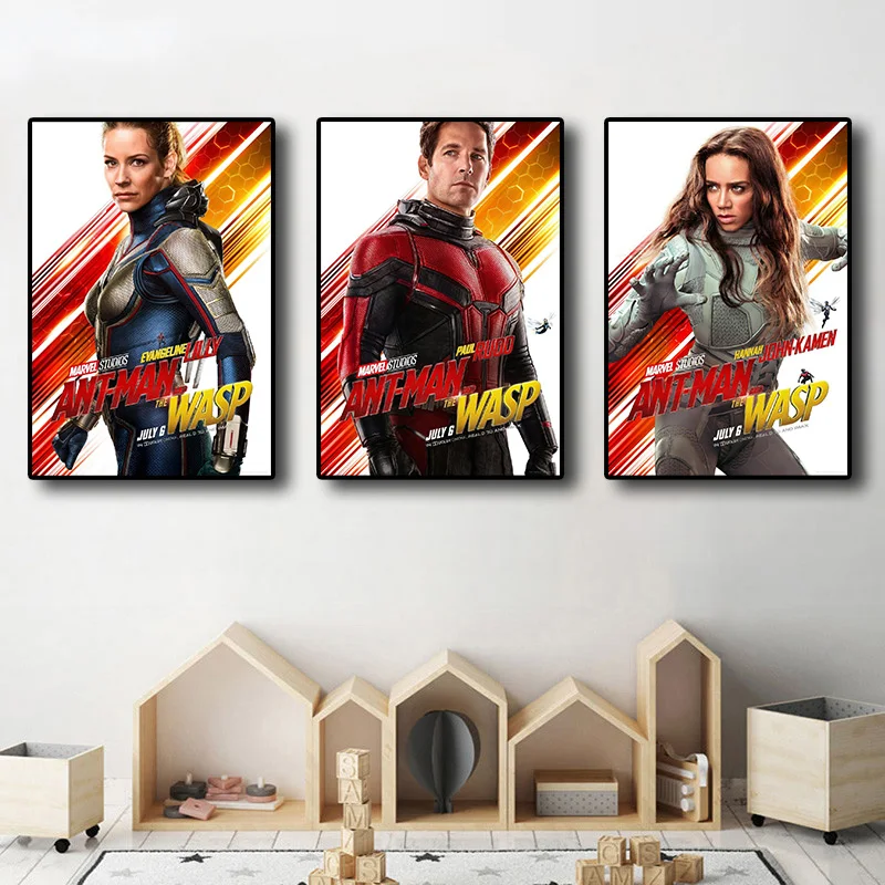 Американский Классический Marvel научная фантастика фильм муравьин постеры