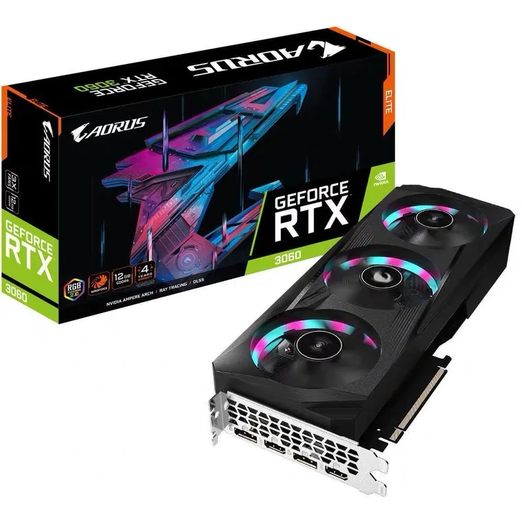 

Brand new graphics cards AORUS GeForce RTX 3060 12GB