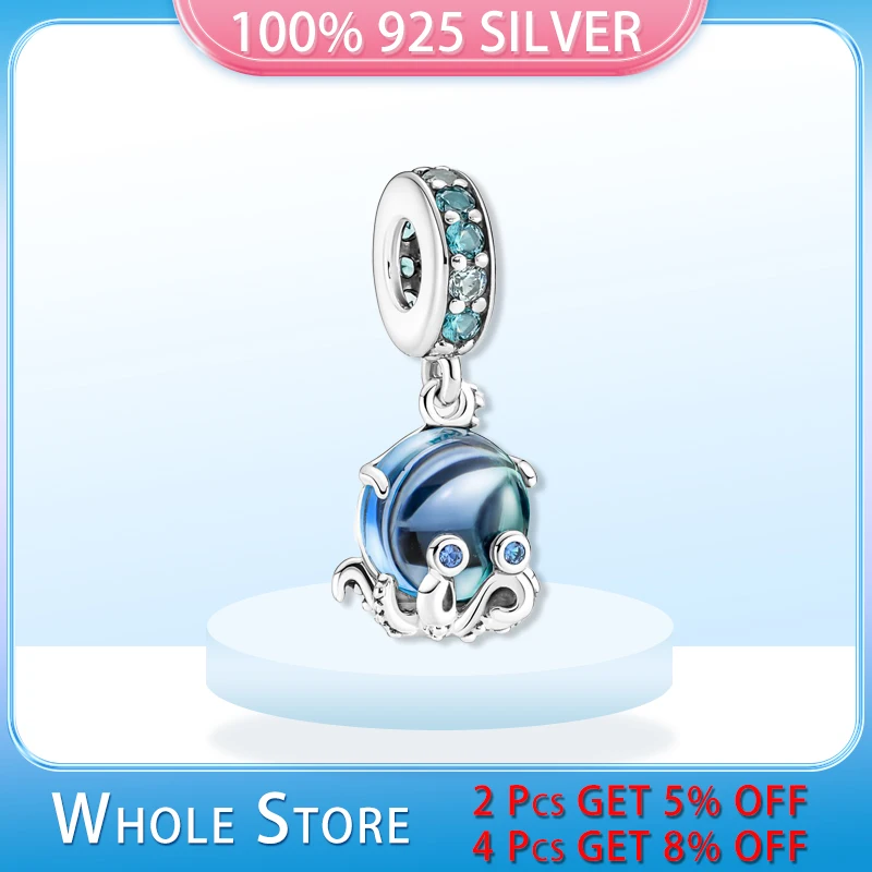 

Женский браслет из серебра 925 пробы, с муранским стеклом