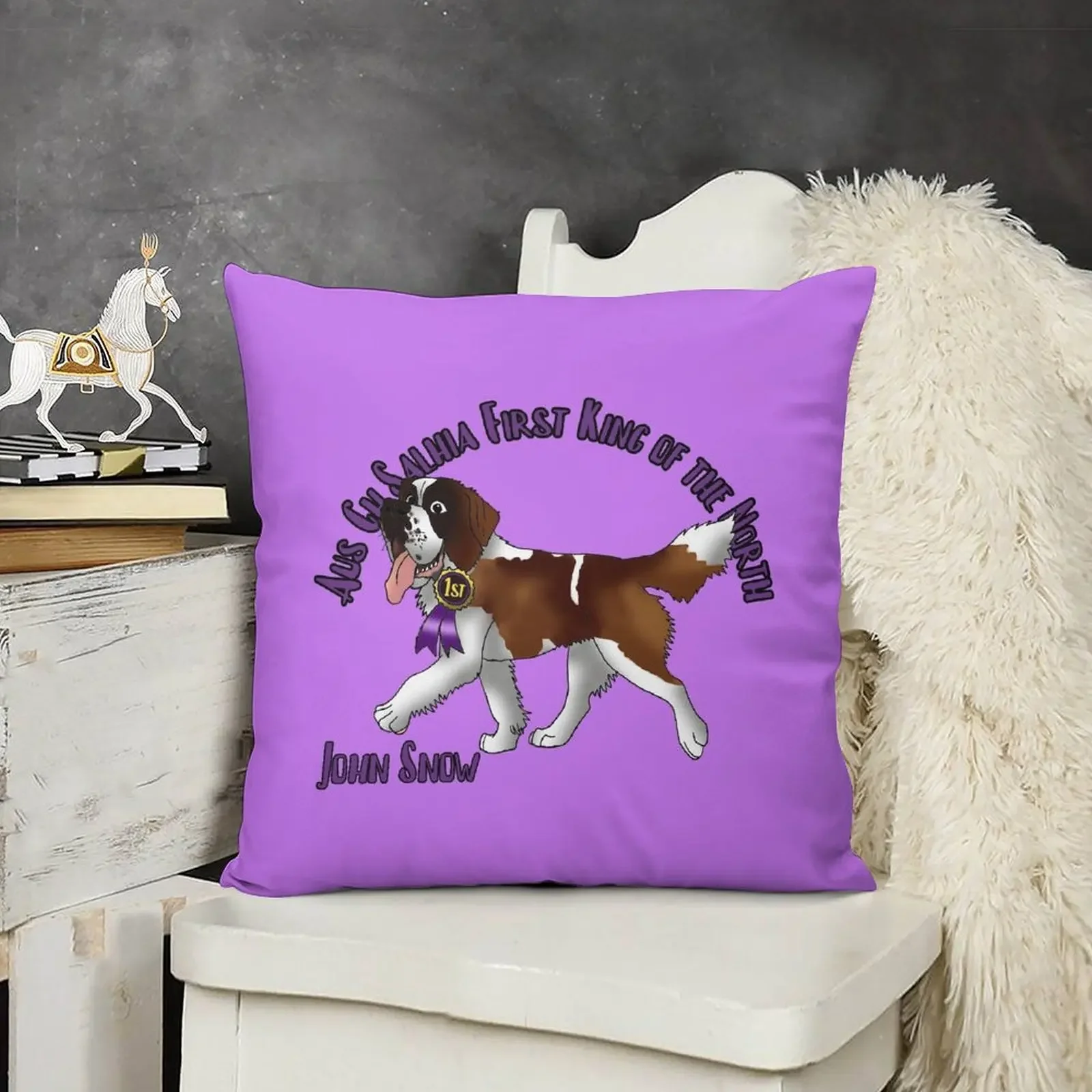 Декоративная подушка для собаки Saint Bernard чехлы диванов гостиной роскошный декор