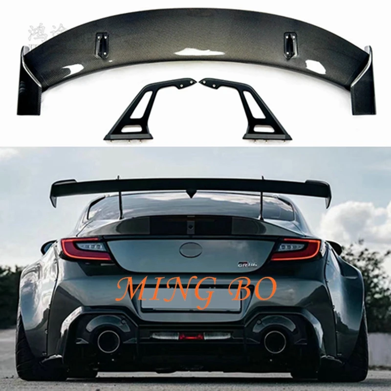 

ADRO Style Fits For Toyota GR86 ZN8 Subaru BRZ ZD8 GT86 High Quality Carbon Fiber FPR Primer Rear Trunk Lip Spoiler Wing