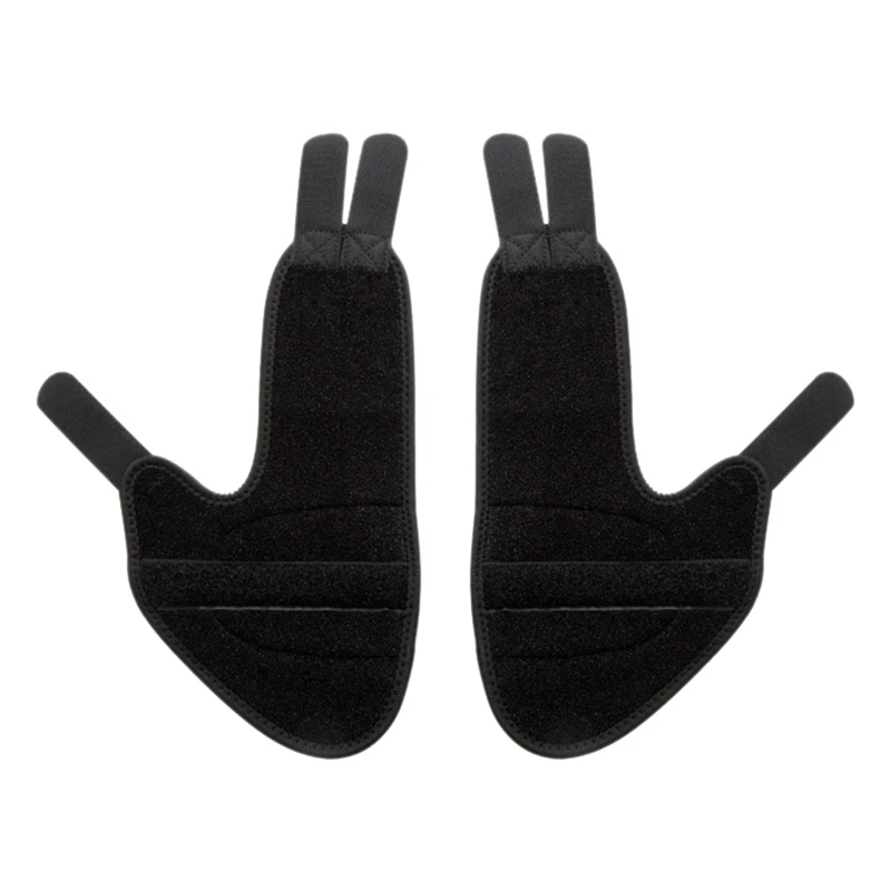 

2 Pcs Toe Valgus Correction Device Bigfoot Bone Abrasion Correction Care Toe Socks Foot Protection Cover Black