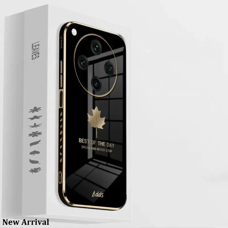 OPPO Find X8 Pro X7Ultra 5G Роскошный чехол со шнурком из кленового листа для X7 Ultra x 8 pro x8 с