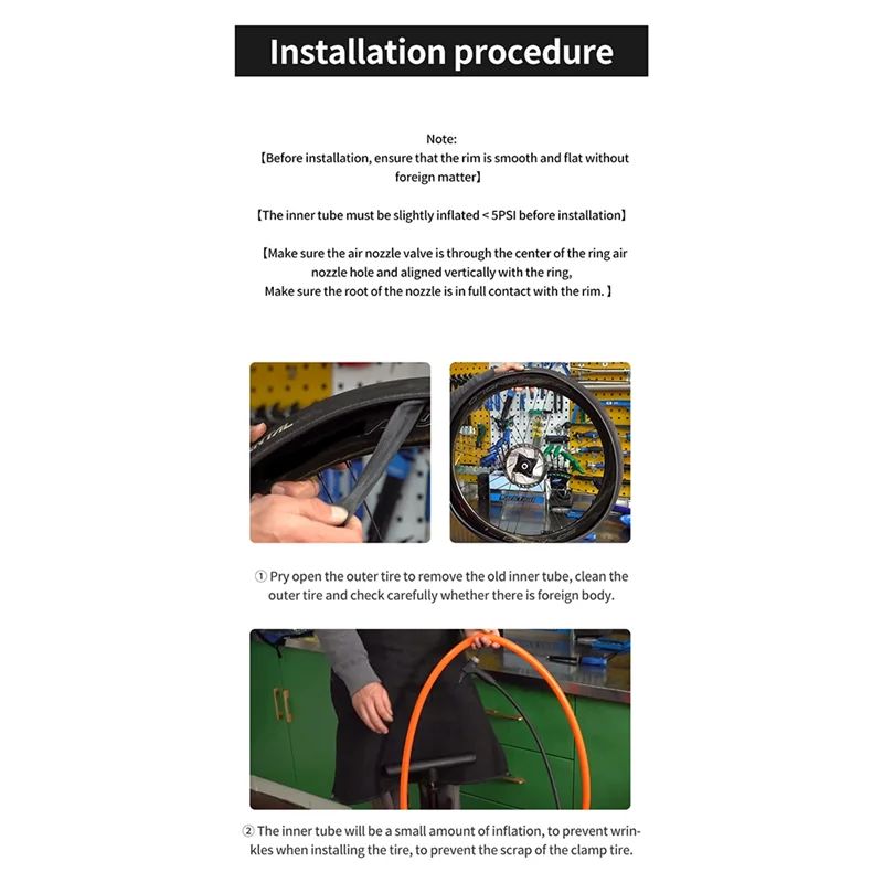 Сверхлегкая внутренняя труба велосипеда 700 X 18-32C шина для дорожного из ТПУ 700C 65 мм