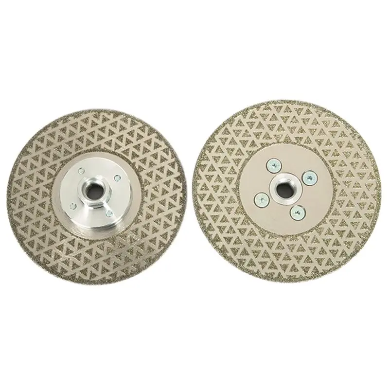 150mm Electroplated Diamond Saw Blade M14 Galvanized Cutting Sheet Grinding Disc For Polishing Marble Granite Ceramic Tile Stone