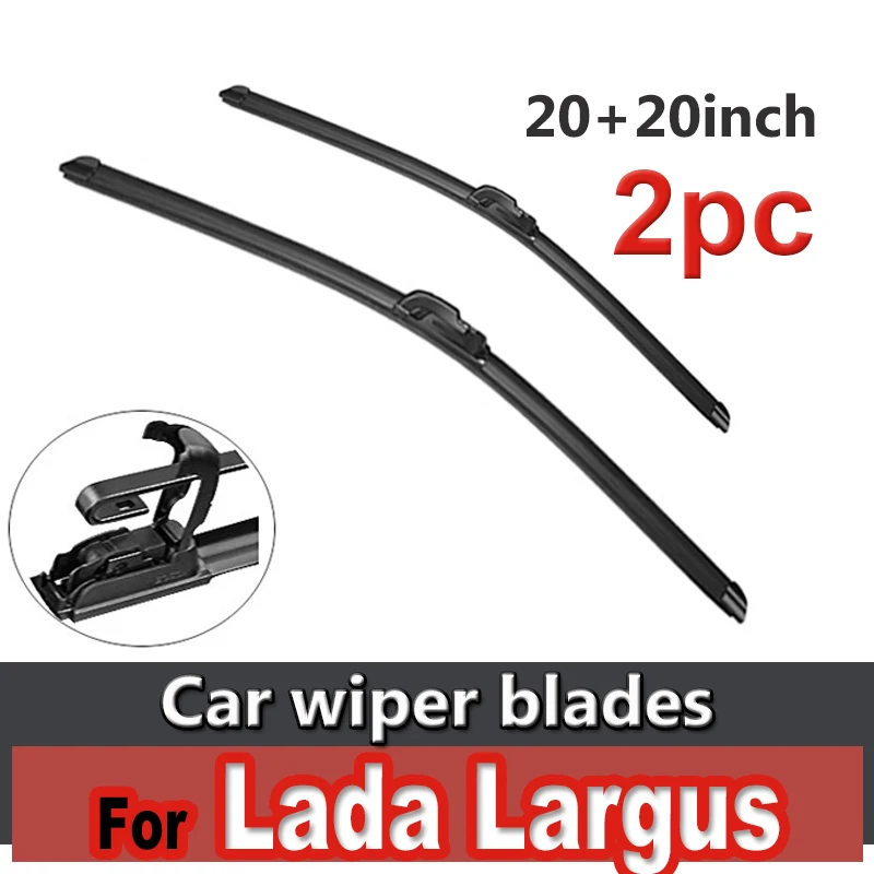 

Wiper LHD RHD Front Wiper Blades For Lada Largus 2012 - 2022 Windshield Windscreen Window Car Rain Brushes 20"+20"