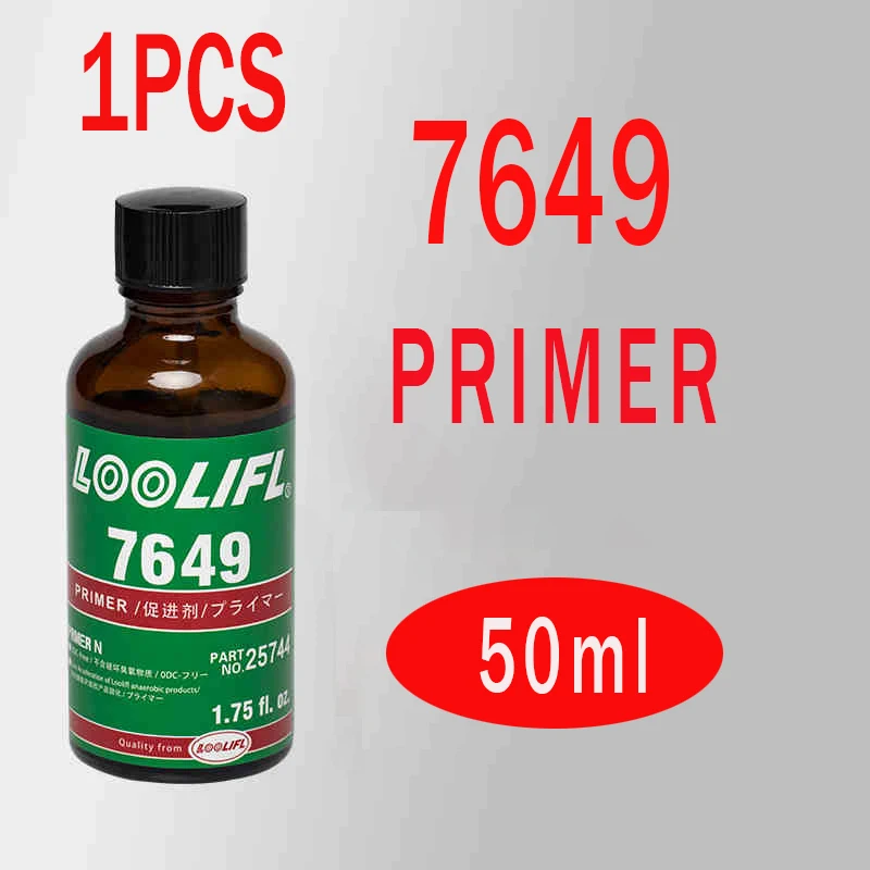 

50 мл Loctite 7649 770 7452 Клейкий ускоритель Вставный агент для очистки металлических поверхностей Активатор-ускоритель