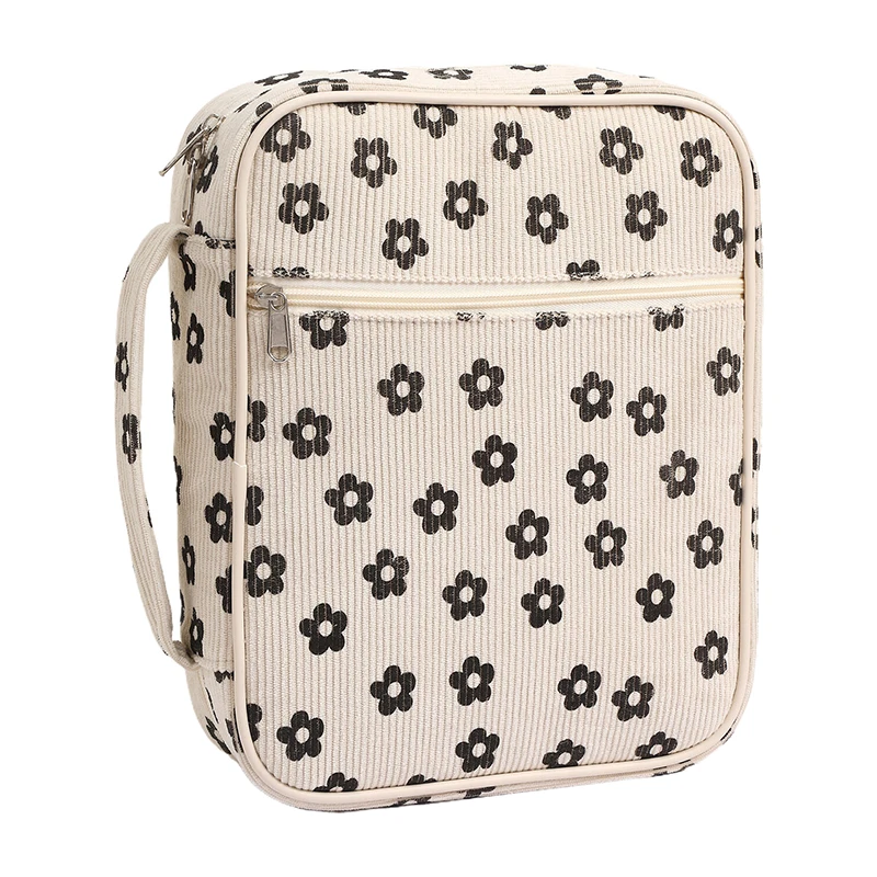 CANAMEK Сумка для Библии с цветочным принтом изучение толкование и применение библии