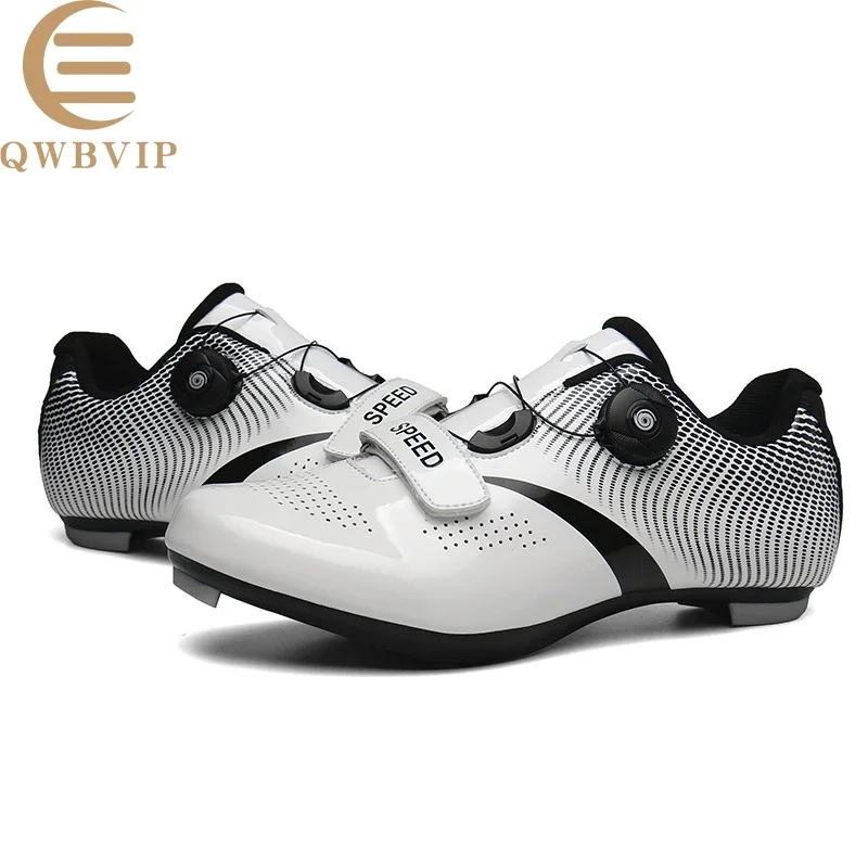 

QWBVIP Professional bike shoes men MTB bike shoes women's self-locking road shoes Outdoor mountain bike shoesroad