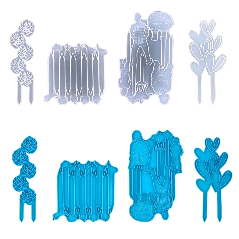 

D0LC Potted Plants Label Dies Various Garden Stake Plant Tag Mould Suitable for Plants Gardens Herbs Flowers Garden Gifts