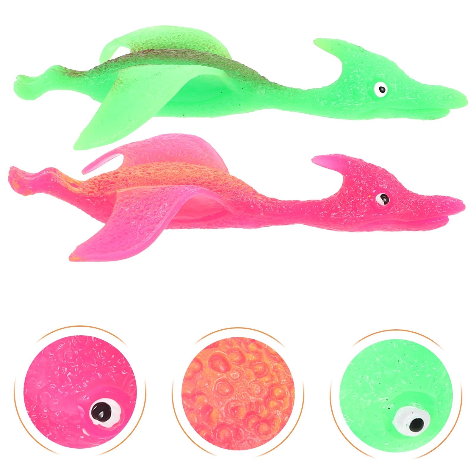 

6 Kids Slingshot Toys Finger Stretchable Funny Finger Slingshot Toys Great for Flying Games Christmas Party Favors