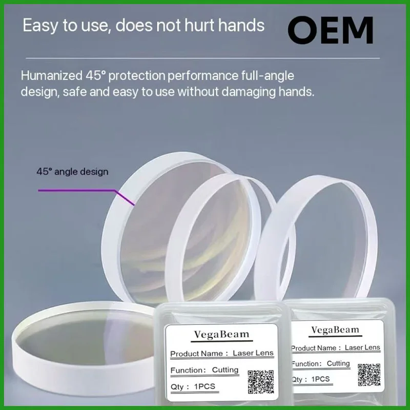 Фото Оригинальная линза Raytools для защиты окон, диаметр 37x7, мощность 10 кВт, 12 кВт, 15 кВт, 20 кВт для лазерной резки, защитная линза для чистки головки №5