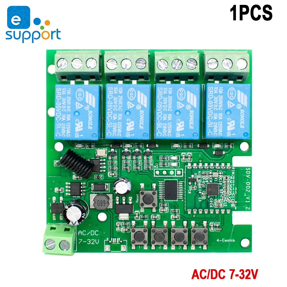 

Интеллектуальный Wi-Fi модуль переключателя eWelink 1/2/4CH