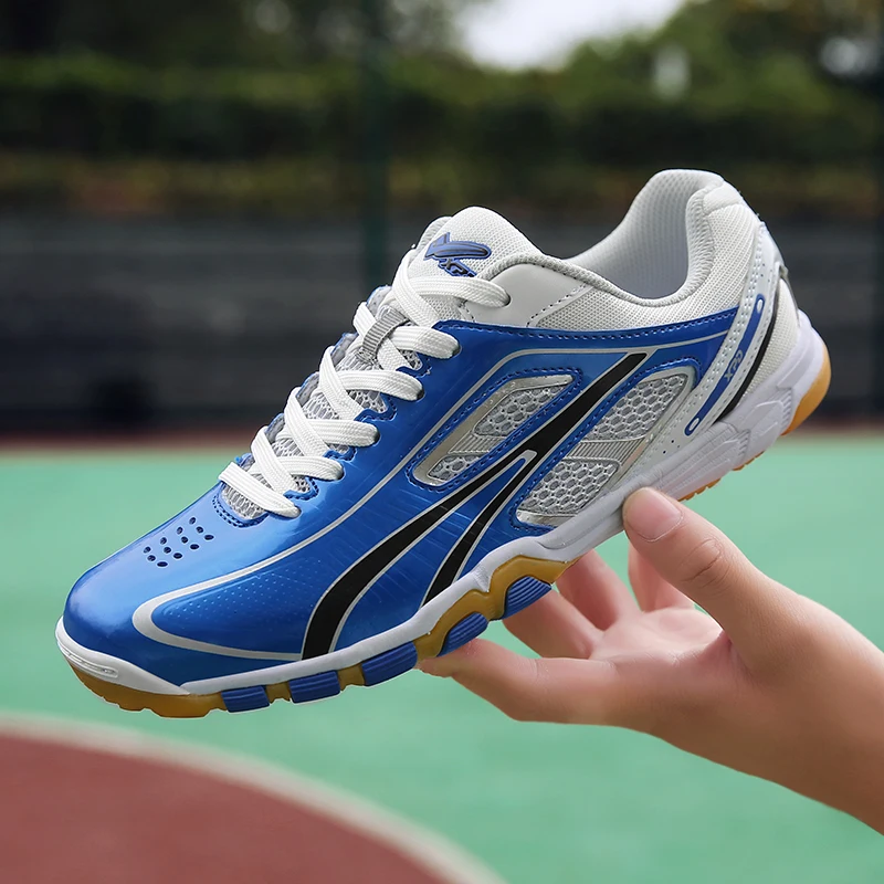 Men Badminton Shoes Training Breathable Anti-Slippery Light Sport Shoes Fitness Professional Sport Shoes Table Tennis Shoes