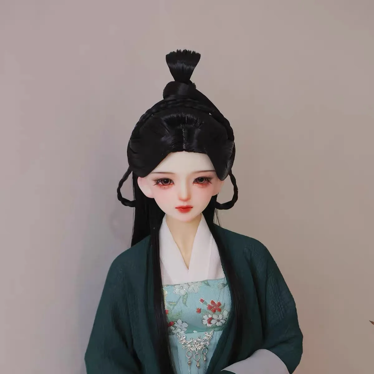1/4 1/3 масштаб древний костюм куклы BJD парики китайский ханьфу винтажный длинный