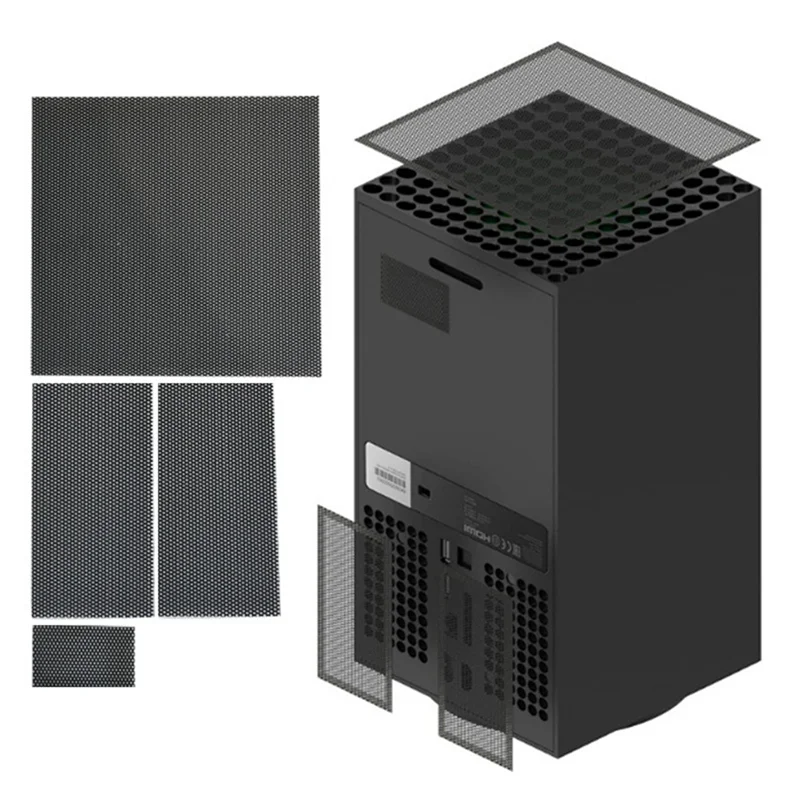 1 комплект фильтр охлаждающего вентилятора пылезащитный чехол для игровой