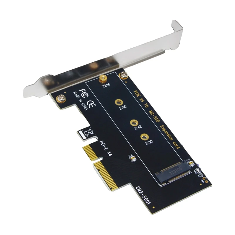 

PCI-E 3,0 X4 к Nvme M.2 NGFF M Key SSD Райзер расширения карты для 2230/2242/2260/2280 M.2 SSD