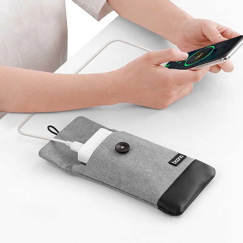 

Portable Source Electronics Earphone Power Bank Data Cable Accessories Storage Bag Travel Charger Mobile Phone Organizer Pouch