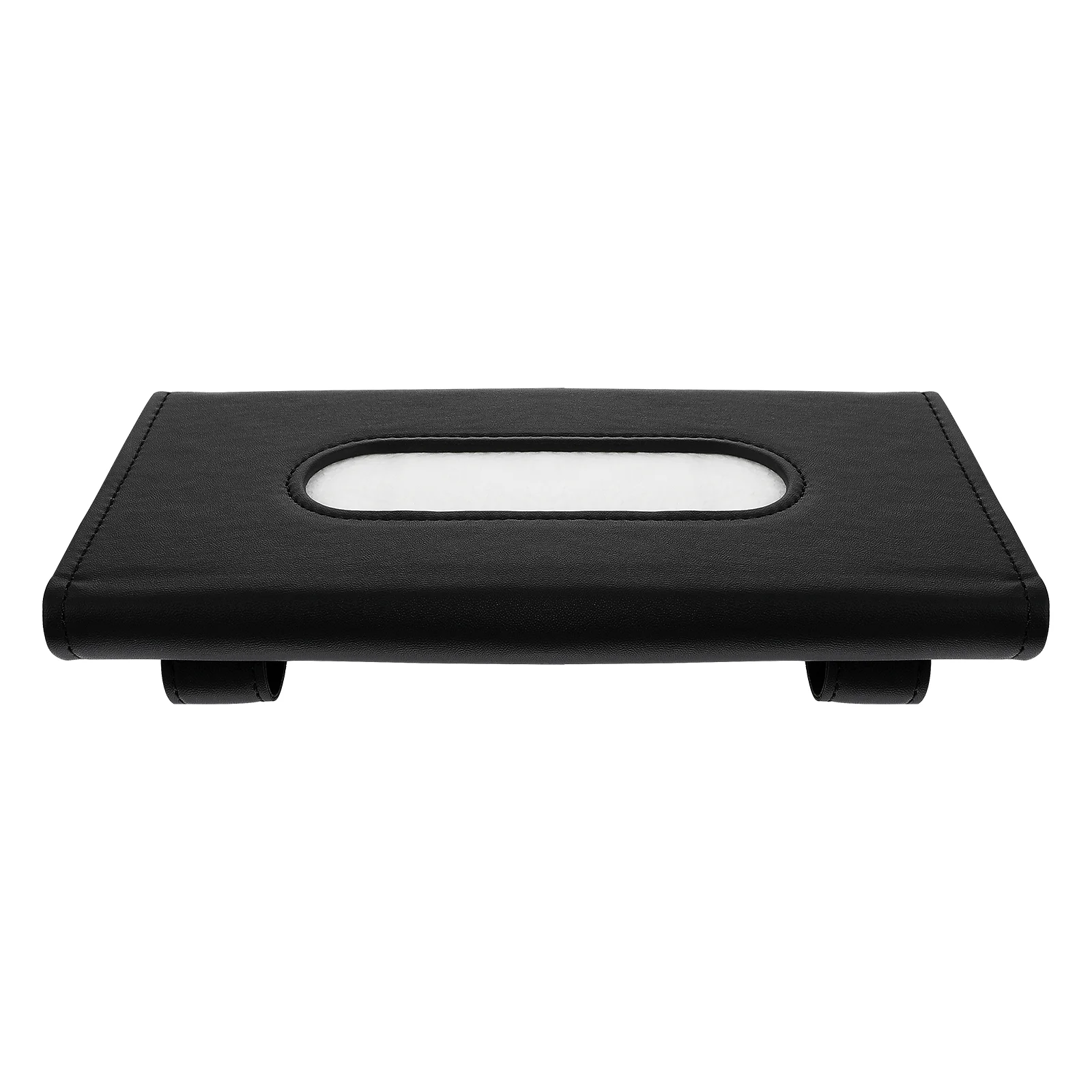 

1 Pc Visor Tissue Box PU Durable Simple Napkin Case Tissue Holder Napkin Holder for Car