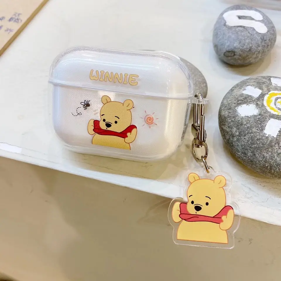 Прозрачный силиконовый чехол для наушников Apple Airpods 1 2 Pro | Электроника