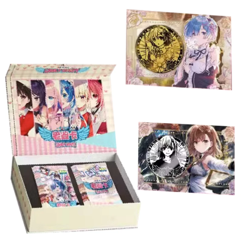 

Carlolo Wife Cards Commemorative Collection Enamel Cards Yuuki Asuna Kamado Nezuko Rachel Moore Classic Female Character ZR DP