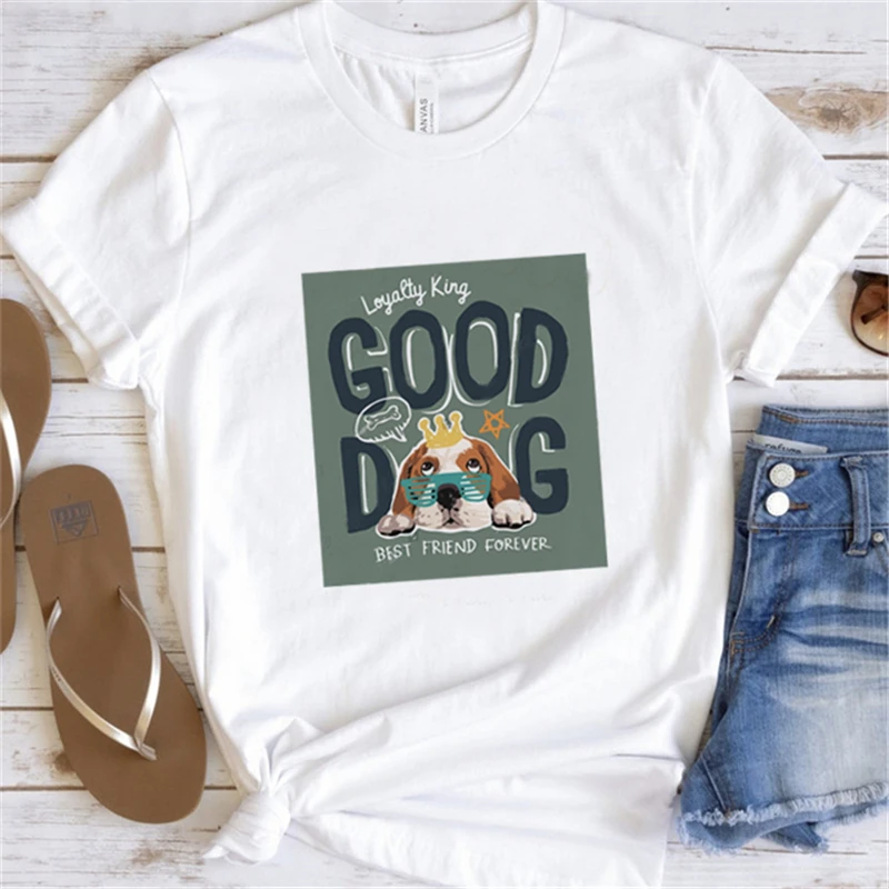 

Летний топ, базовая Женская Универсальная футболка, модная футболка с коротким рукавом и принтом медведя, одежда, футболка с милым мультяшным модным рисунком