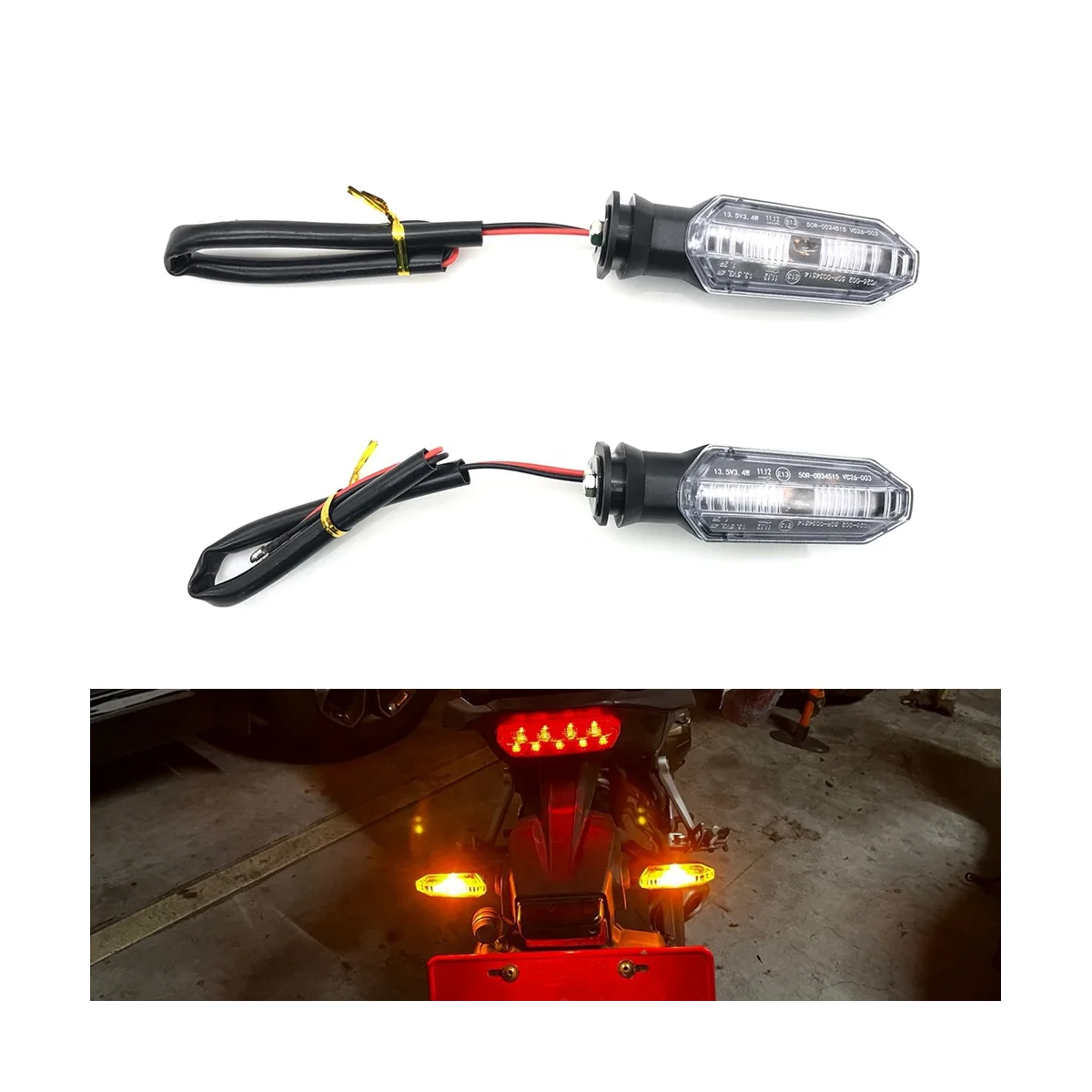 

Motorcycle Turn Signals Light Flashing Blinker for CB125R CB250R CB300R CB650R CBR650R ADV150 ADV350